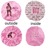 Nouveau grand bonnet tresse en satin de soie bonnet de nuit haute élastique couleur pure femmes bonnet de nuit bonnet de cheveux bandeau réglable logo personnalisé