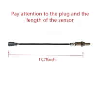 89465-97508 Nuevo Sensor de Oxígeno Lambda de 4 Cables de Alta Calidad con Calefacción, Aplicable para Daihatsu Hijet Cargo S320 S330