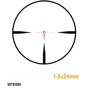Kính ngắm chiến thuật 1-6X24MM SFP mặt phẳng tiêu điểm thứ hai, ống ngắm săn bắn 61000 - Product Image 5