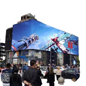 Schermo <span class=keywords><strong>LED</strong></span> Pubblicitario Esterno ad Alta Luminosità HD a Colori Completi Impermeabile P8mm 960x960mm con Giunzione Senza Soluzione di Continuità - Product Image 1
