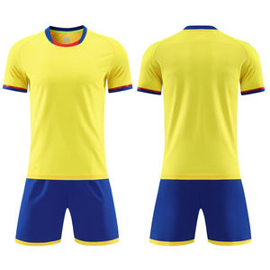 カスタマイズカラーオールシーズン通気性デザインサッカージャージー魅力的なストライプサッカージャージーショーツ熱伝達印刷 - Product Image 2