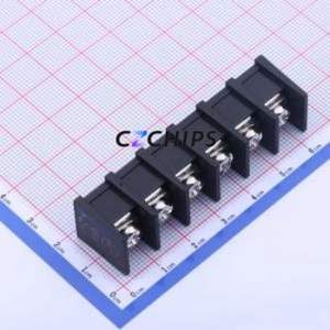 KF55S-10.0-6P Barrier Terminal Block Through hole Component (THT),P=10mm Connector Two Sides 10mm 1x6P Straight Pin - Product Image 1