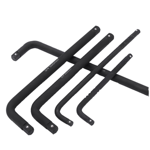 High Quality Metric 1.5mm-10mm Stainless Steel L-Type Ratcheting Hex <b>Wrench</b> Set OEM Industrial Grade Nickel Plated China - Product Image 1