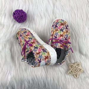 OEM scarpe di tela di dimensioni personalizzate per i bambini USA vendita calda nero bianco mucca stampa <span class=keywords><strong>Sneakers</strong></span> Casual stile retrò all'ingrosso ordine all'ingrosso - Product Image 6