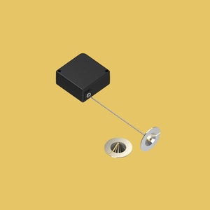 An toàn & bảo vệ chống trộm kéo hộp bán lẻ hiển thị kim loại cáp có thể thu vào an ninh Tether - Product Image 3