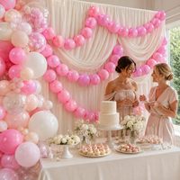 100 pièces de liens rapides de 6 pouces pour ballons longs, pour la fixation des queues d'arche, la décoration murale de ballons, les mariages, les anniversaires, les baby showers et les fêtes