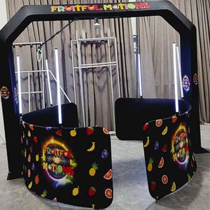 Logotipo personalizado gratuito Overhead 360 Photo Booth Ringlight Selfie Video Accesorios gratuitos - Product Image 1