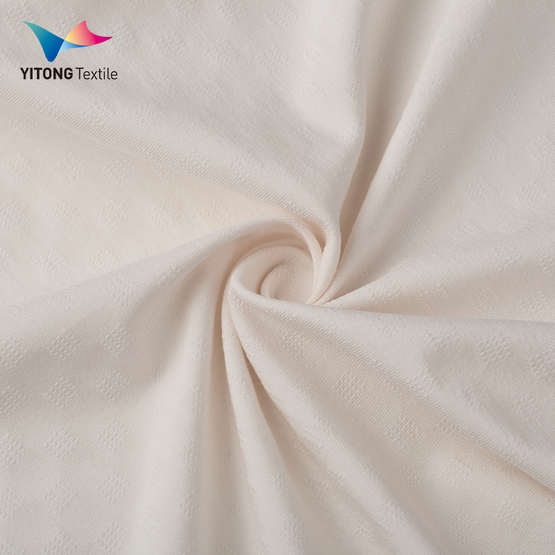 High Quality 190 GSM Viscose Cotton Fabric 44% Viscose 44% Cotton 12% Spandex Fabric for t Shirt