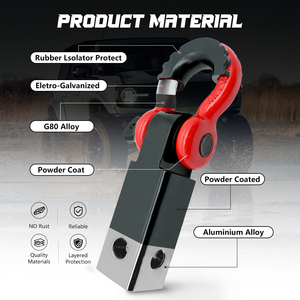 Ambull Giá Rẻ Giá Phổ Tự Động Thép Trailer Phía Sau Hitch 4X4 Sắt Kéo Các Bộ Phận Trailer Hitch Receiver Trục Móc Bộ Dụng Cụ - Product Image 2