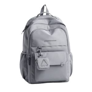 Sac à dos pour homme en nylon de style coréen tendance, bretelles incurvées, motif lettres, pour collège/lycée/étudiants - Product Image 5