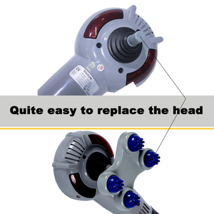 <span class=keywords><strong>Brookstone</strong></span> ที่นวดคู่แบบพกพาเครื่องนวดโลหะแบบโค้งงอหัว7หัวสีชมพู ma886 - Product Image 5