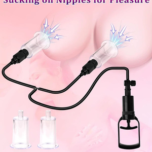 Set de Bomba de Vacío Corporal para Mujer, Diseño de Varilla de Tracción para Succión y Masaje de Pezones, Clítoris y Senos, Kit de Ventosas para Placer Íntimo - Product Image 3