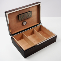 Boîte à cigares en bois de cèdre, logo personnalisé, fabricant de humidor à cigares, boîtes d'emballage pour cigares