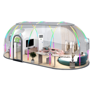 Modernas Carpas de Burbuja Transparentes para Exterior Casa Domo Igloo de Policarbonato Impermeable para <span class=keywords><strong>Restaurante</strong></span> - Product Image 1