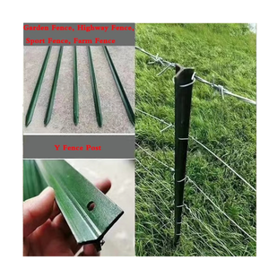 Trang trại hàng rào y bài cho 6ft 8ft 10ft dây thép bảo trì thấp 0.95lb/ft đường sắt cho nhà vườn mô hình lưới nhà Cách sử dụng - Product Image 6