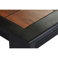 Table basse en acacia 100x60x30 Noir