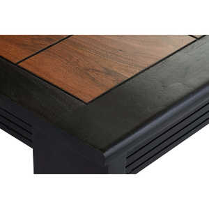 Table basse en acacia 100x60x30 Noir - Product Image 4