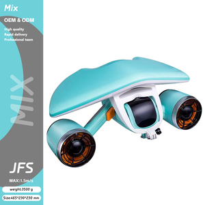 Propulsor White Shark MIX para Aguas Abiertas, Snorkel, Motores Dobles de Plástico de Alta Potencia, Velocidad de 1.5m/S, Cristal Azul Hielo - Product Image 5