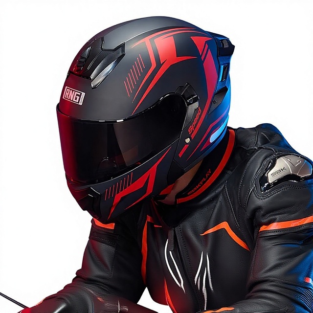 New Style 3C Certified Women's Full-Face Flip-Up Motorcycle Helmet with Dual Visor Four-Season Use for Electric Vehicle Riding