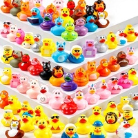 Assortiment de 200 canards en caoutchouc de 2 pouces, mini jouets de bain, canardades colorées, cadeaux de fête pour la piscine