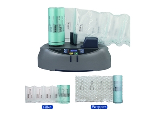 เครื่องบรรจุแบบ Positive Displacement รุ่น EA2S พร้อมระบบป้องกันการตกกระแทก บรรจุภัณฑ์กันกระแทกแบบถุงลม ถุงบับเบิ้ล และอุปกรณ์ยกบรรจุภัณฑ์ - Product Image 1