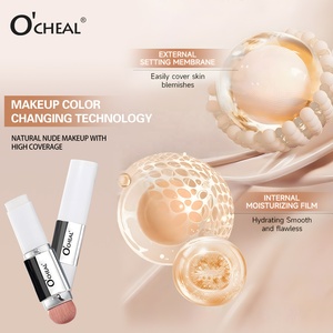 Barra de Maquillaje de Doble Punta con Brocha, Resistente al Agua, Duradera, Brillante y Práctica, en Oferta - Product Image 5