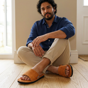 Pantuflas de Cáñamo Hechas a Mano con Logotipo Personalizado, Pantuflas de Interior Trenzadas Ecológicas para Spa, Yoga y Uso Doméstico en Verano - Product Image 3