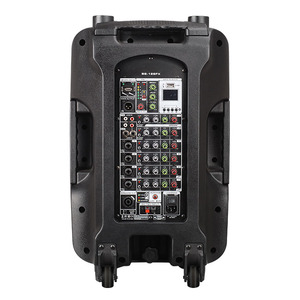 BS128FX 8 Channel mixer 12inch 220W partybox wireless <b>Portable</b> speaker with battery bluetooth MP3 for outdoor party wedding - Product Image 1
