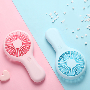 Portable Handheld Plastic Water Mist Fan 3-Speed USB Rechargeable for <b>Car</b> RV & Outdoor Use with Phone Holder English - Product Image 6