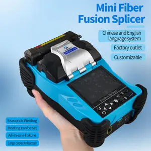 FONGKO fabrika Outlet Mini Fiber optik kablo Fusion Fiber optik yapıştırma makinesi