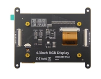 Écran tactile capacitif TFT RGB de 4,3 pouces de la marque ZYSY, module compatible avec les cartes de développement Atom/Wildfire STM32