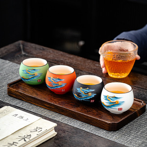 Set da Tè Pomeridiano in Porcellana con Scatola Regalo di Lusso Personalizzabile, Tazza da <span class=keywords><strong>Caffè</strong></span> in Ceramica con Motivo Paesaggistico - Product Image 3