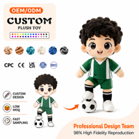 Fabricant de poupées en peluche personnalisées, conception de personnages sur mesure, jouet en peluche avec vêtements et accessoires pour poupée