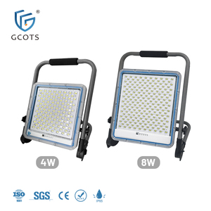 GCOTS Rechargeable LED Work <b>Light</b> Portable <b>Flood</b> Lamp for Camping Garden and Emergency Lighting Waterproof IP65 4W 8W Aluminum - Product Image 5