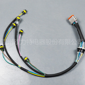 Arnés de cableado del inyector de combustible Caterpillar 2225917 24V IP65 con aislamiento de PVC para 324D 325D 329D - Product Image 2