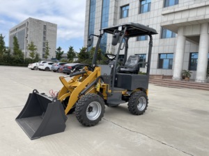 Machines de terrassement Mini chargeuse sur pneus Moteur EPA Moteur Kubota Pompe hydraulique électrique Garantie 1 an Garantie 3 ans sur les composants principaux - Product Image 6