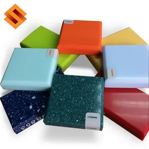 超过300种颜色多重丙烯酸固体表面板材人造石大板