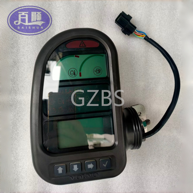 VOE14390065 Excavator Monitor Display Panel Instrument Cluster for EC210B EC240B EC290B EC360B EC460B Machinery Parts CN/GUA