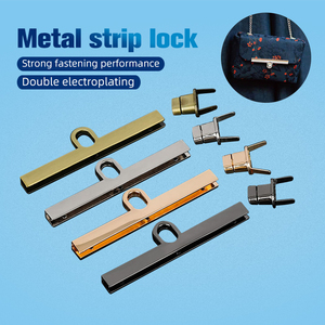 Penutup Semi emas mulia kombinasi gesper putar Mini paket khusus Set untuk Dompet logam tas mode kunci tas tangan - Product Image 2