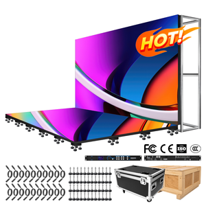 Nhà Máy 30x30cm hoạt động LED Dance Floor tương tác trò chơi màn hình hiển thị IP65 đánh giá LED hiển thị tiêu đề LED hiển thị danh mục sản phẩm - Product Image 1