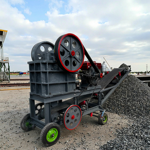 Trituradora de Mandíbulas Móvil Modelo Diésel PE200*300 Nueva en Stock para Planta de Trituración de <span class=keywords><strong>Roca</strong></span> en Minería - Product Image 1