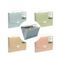 Maximiza la Capacidad de Almacenamiento de Documentos, Bolsa Organizadora de Archivos Tipo Acordeón Grande Impermeable, Carpeta de Plástico para Documentos con 13 Bolsillos