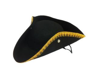 Chapeaux de fête drôles d'Halloween Chapeau tricorne de style colonial-Chapeau tricorne colonial de luxe de la guerre révolutionnaire - Product Image 3
