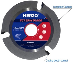HERZO 125mm bricolage <span class=keywords><strong>lame</strong></span> de <span class=keywords><strong>scie</strong></span> à pointe de carbure 3 dents multi-outils <span class=keywords><strong>meuleuse</strong></span> <span class=keywords><strong>scie</strong></span> pour <span class=keywords><strong>meuleuse</strong></span> d'angle OEM presse à chaud personnalisable - Product Image 3