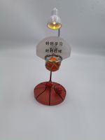 Mini machine de tir au basket en acrylique, jeu de basket de bureau, cadeau d'anniversaire créatif pour garçons, collègues, amis