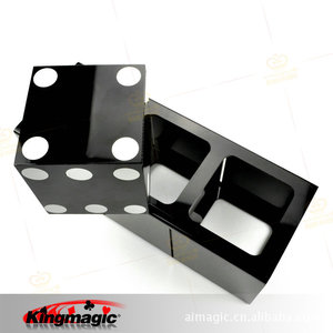 G1053 Dice Through Steel Plate - Kingmagic Magic <b>Props</b> Manufacturer Wholesale Magic Toys - Product Image 5