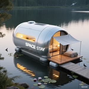 Casas prefabricadas portátiles para alojamiento a corto plazo Hotel cápsula para turistas Viajes de larga distancia <span class=keywords><strong>Servicios</strong></span> de carretera Centro De La Ciudad - Product Image 2