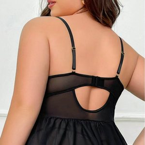 <b>Sexy</b> Floral Lace Suspenders Triangle Cup Bra <b>Set</b> New Solid Color Women's Lingerie <b>Set</b> - Product Image 3