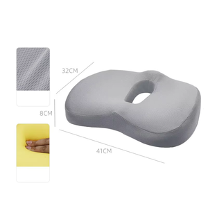 Stadium Seat <strong>Cushion</strong> Memory Foam Orthopedic Ergonomic <strong>for</strong> Car <strong>Wheelchair</strong> Boat Airplane Outdoor <strong>Pressure</strong> Relief Lumbar Support - Product Image 2