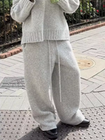 Ensemble de chandails personnalisés pour hommes, ensemble de chandails unisexe grande taille pour femmes, ensemble de chandails et de pantalons en tricot